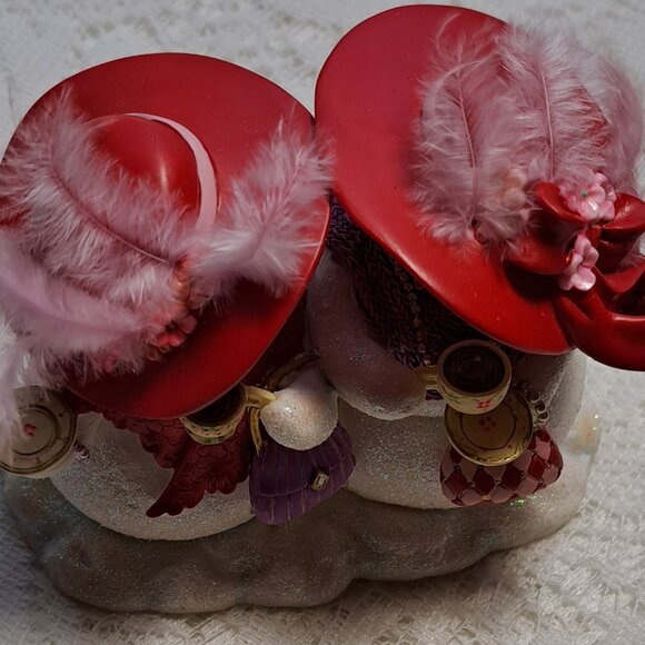 Simply Sassy Snowfriends Hamilton Collection Our Friendship Is Snow Delightful - Picture 3 of 6